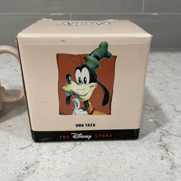 Vintage Disney Goofy Mug Coffee Cup Ceramic 1990s Original Box Made In Thailand - Picture 6 of 12
